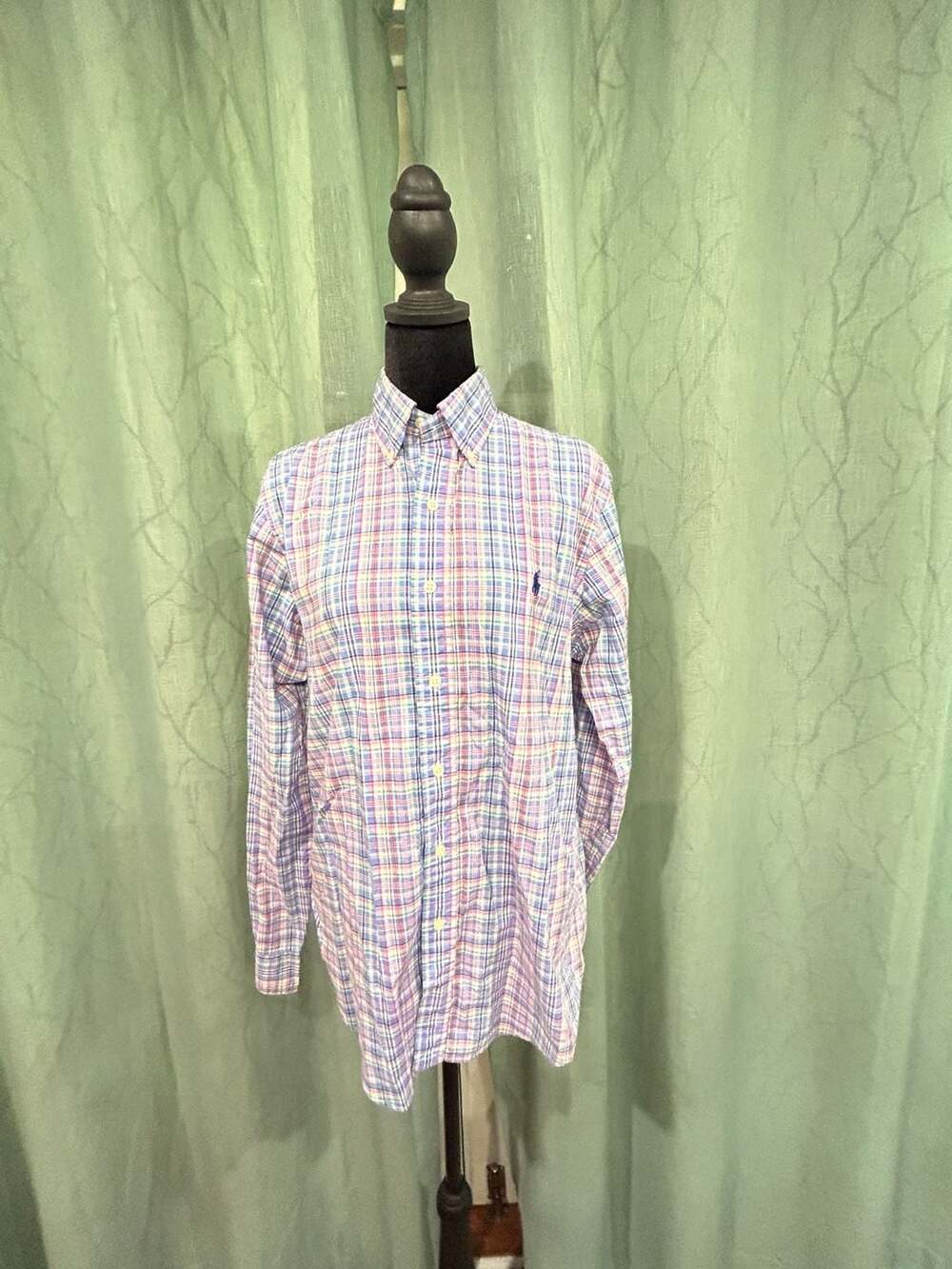 Polo Ralph Lauren Plaid Button Down Long Sleeve Shirt